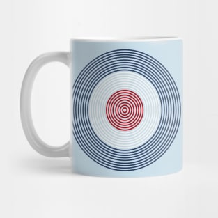 Concentric Mod Target Mug